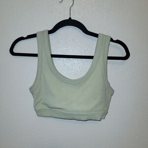 Alo Wellness Sports Bra Mint Green Size Small Yoga